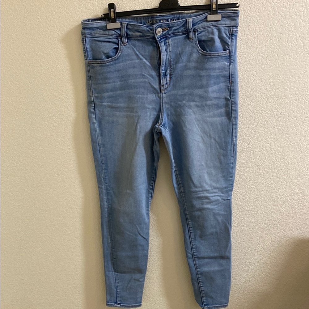 American Age Light Blue‎ Skinny Jeans